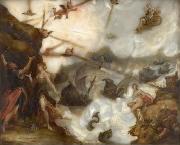 Hans von Aachen und auf der Reckseite die Entfesselung der Winde durch Aeolus Germany oil painting artist
